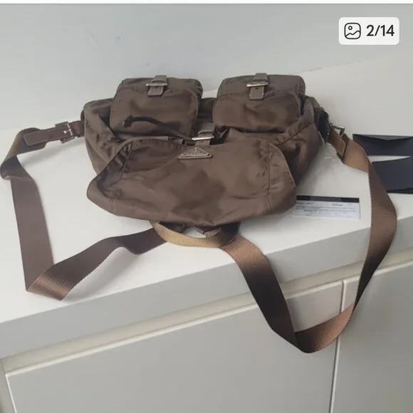 PRADA Copper Backpack - Picture 2 of 16